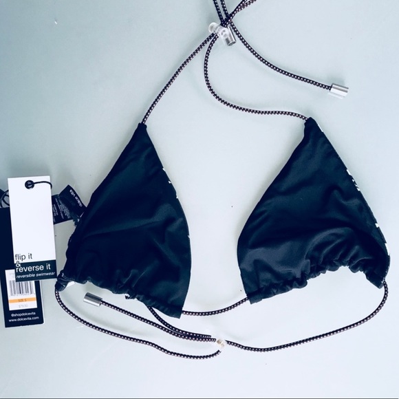 DOLCE VITA Zulu Reversible Triangle Bikini Top - Picture 4 of 6